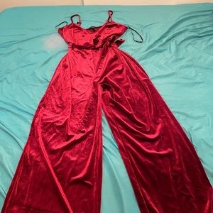 Forever 21 Velvet Romper